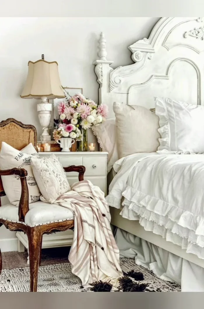 Incorporate distressed or worn furniture.