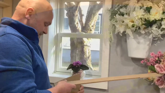 Use painter's tape to mark stripes and paint them black.