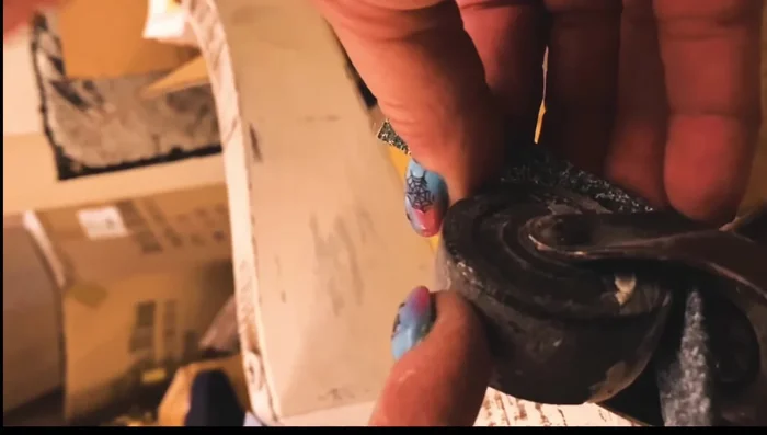 Use sandpaper (with help from another person) to quickly achieve a more rounded shape.