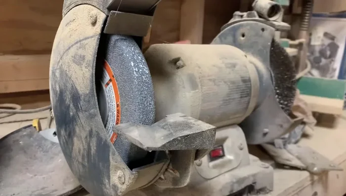 Scrape muntins using a custom-made profiled scraper (cut the shape of the profile into a flat metal piece).