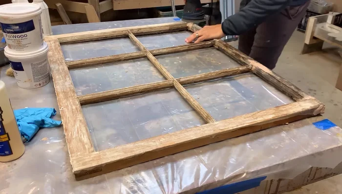 Apply another coat of penetrating epoxy after sanding.