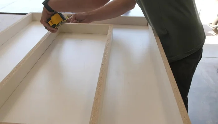 Place wire mesh inside the form.