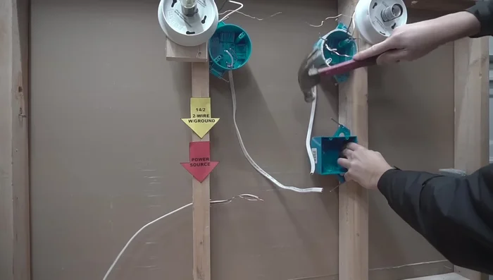 Strip the insulation from the wires (approximately 5/8 inch).