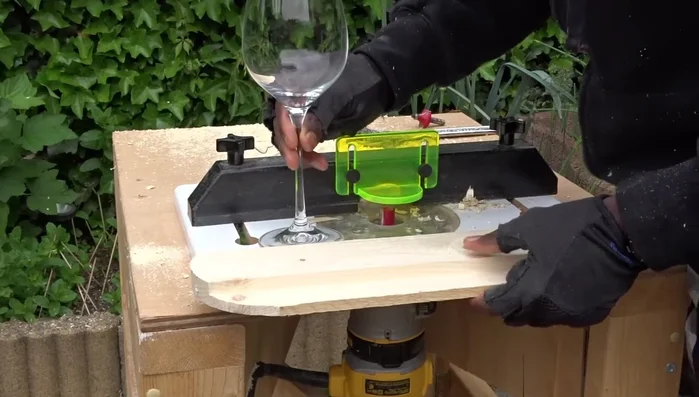 Adjust the length of the pieces to fit the space under the cabinets.