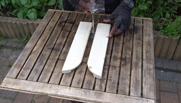 Use a wine glass to check the fit one last time. Ensure a 2.5cm gap for sliding.