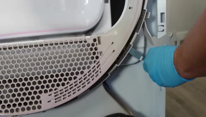 Inspect the door switch: Remove the dryer door and inspect the door switch thoroughly. Check its functionality using a multimeter and replace if needed.