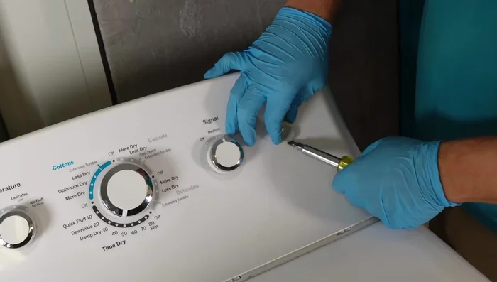 Check for obstructions: If there's significant resistance when turning the drum, an obstruction might be present.