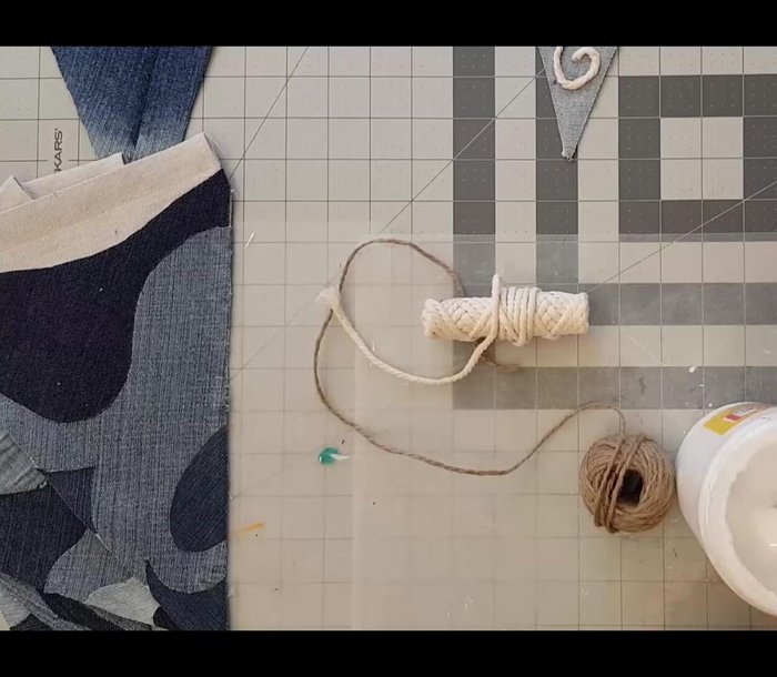 Use matte Mod Podge to glue down the decorative elements. For stiff elements, pre-soak in glue-water mixture.