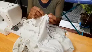 DIY Fitted Sheet from a Flat Sheet: The Quick & Easy Method
