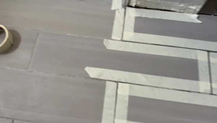 Clean the area again to remove any remaining dust or debris.