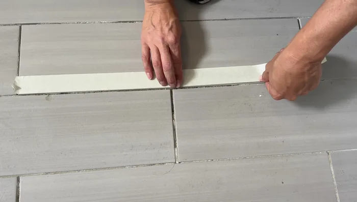 Clean the area again to remove any remaining dust or debris.