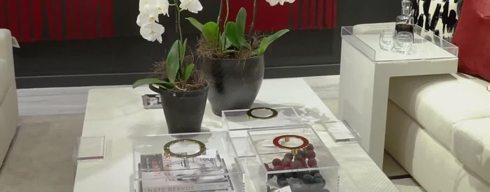 Use large-scale items: Choose bigger sofas, sectionals, artwork, and lighting to create a sense of spaciousness and impact. Understand the scale of your room and decorate accordingly.