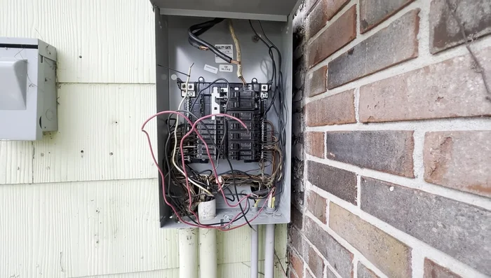 Turn the power back on, testing each breaker individually.