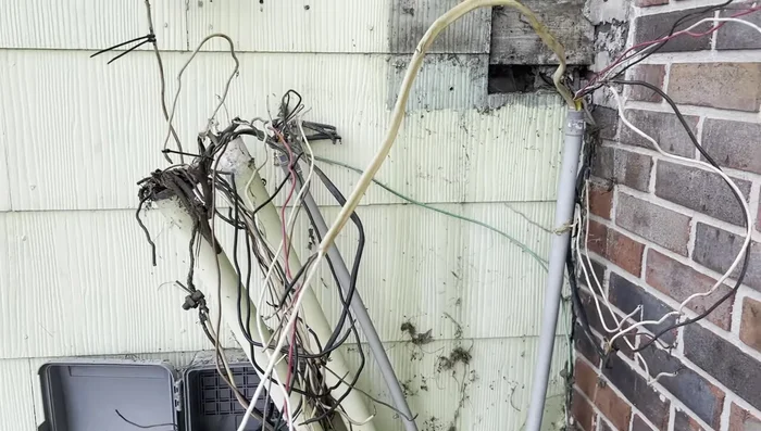 Remove the old fuse panel.