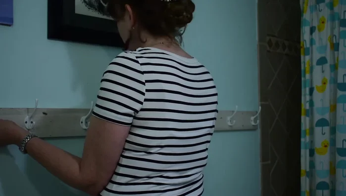 Mark stud locations on the board.