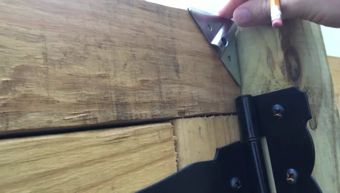 Pre-drill holes using a 7/64" drill bit.