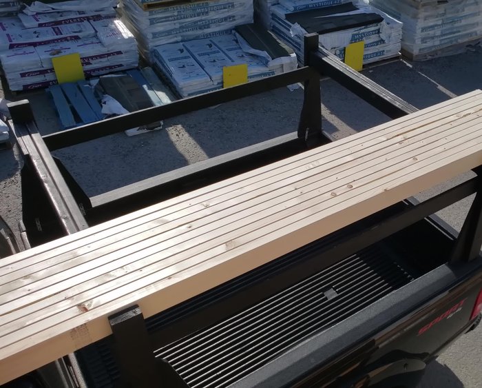 Rip cut all pieces to 3 inches wide using a table saw for a clean, square edge.