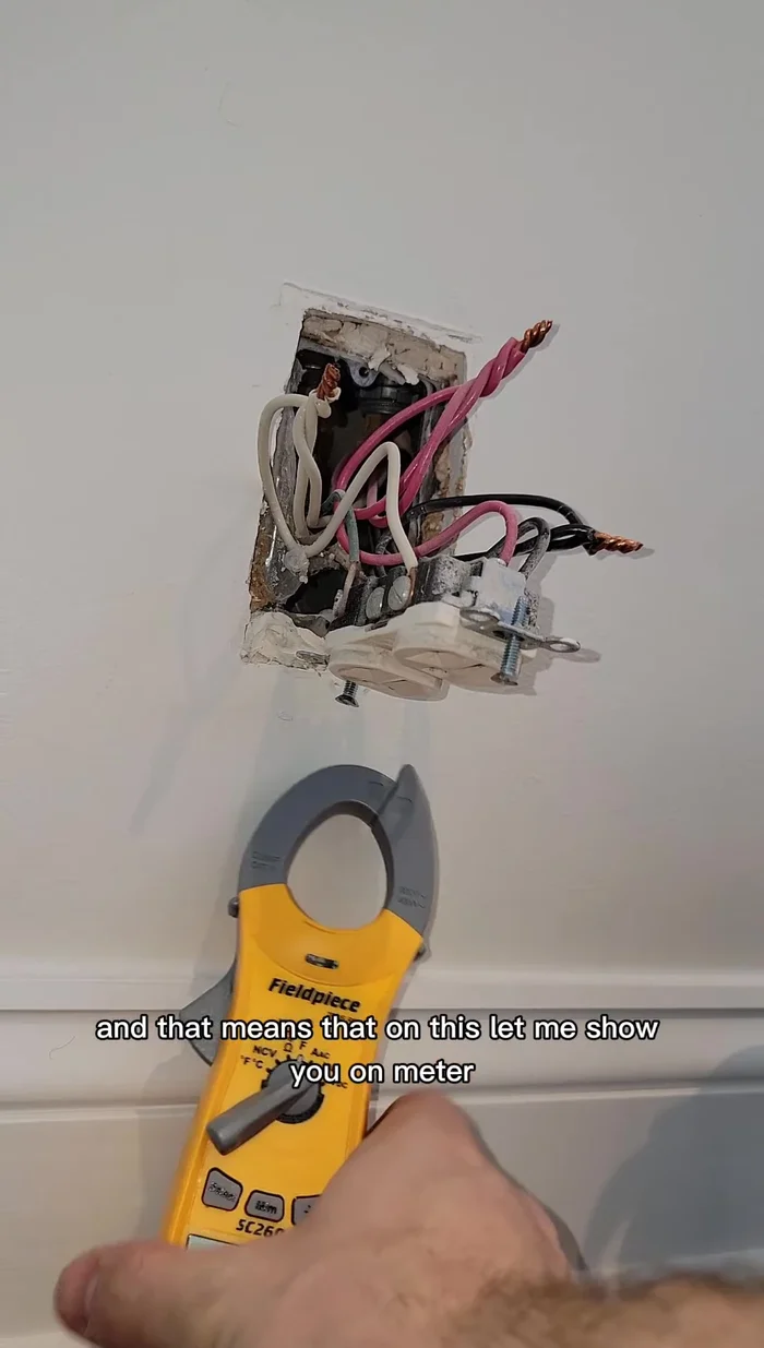 Verify power is restored to the outlet (120V reading on multimeter).