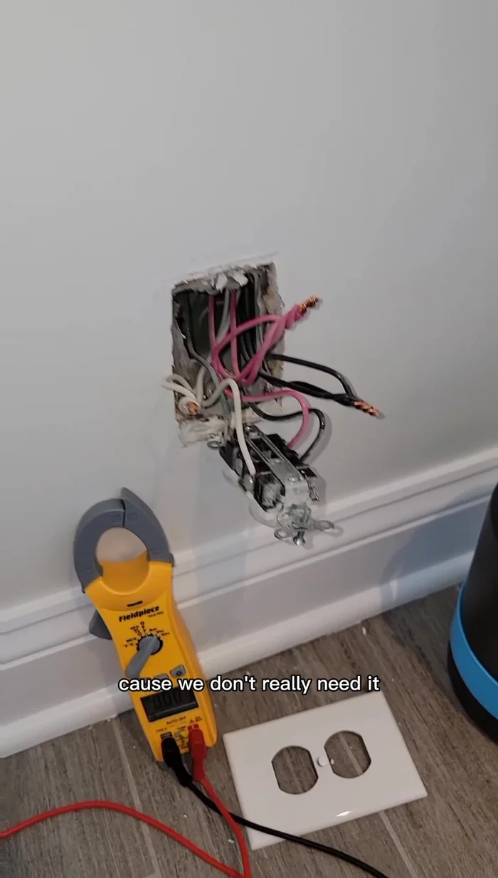Replace the outlet if necessary, ensuring proper connection of the black wire to the gold screw, white wire to the silver screw, and ground wire to the green screw.