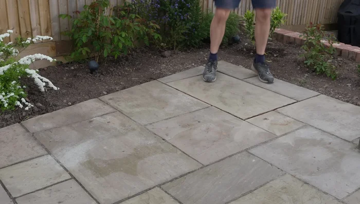 Tidy up the edges using a gauging T.