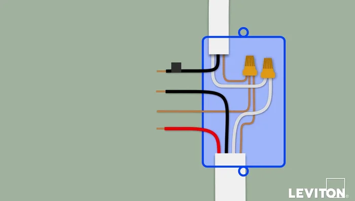 Strip wire ends approximately 5/8 of an inch.