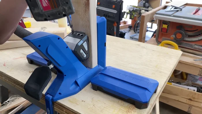 Attach the bottom using 2x4s, creating a lip on the inside.