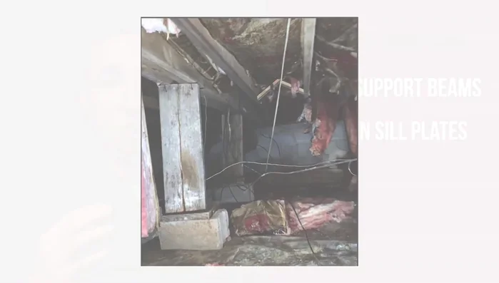 Address foundation issues: If sagging is due to foundation problems (e.g., rotted sill plates), repair or replace the affected foundation components. This often requires a professional.