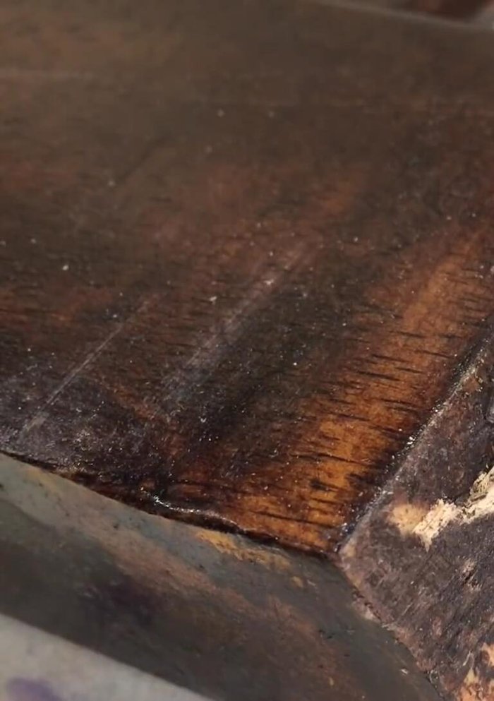 Create a template of the broken leg section using tape to hold the pieces together.