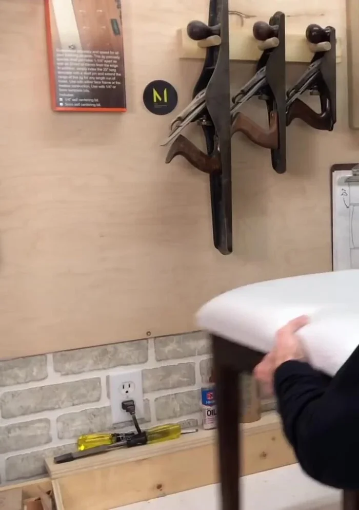 Create a template of the broken leg section using tape to hold the pieces together.