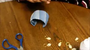 DIY Denim Cuff Bracelet: Upcycle & Embellish Your Old Jeans!