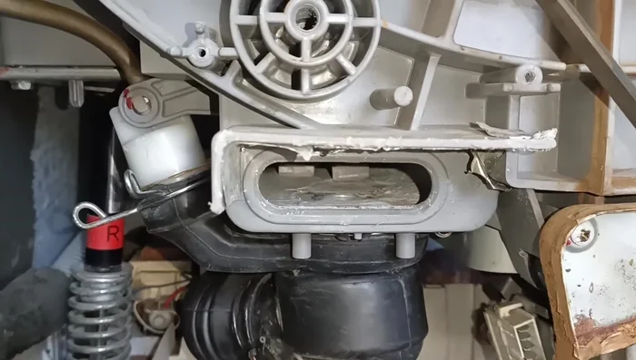 Install the heating element and sensor (ensure waterproofing).