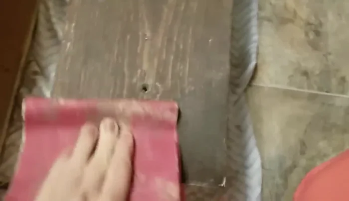 Apply a coat of polyurethane to protect the stain.