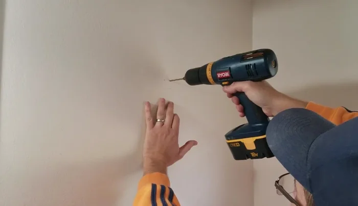 Hang the shelf: Mount the assembled shelf to the wall using the pre-drilled holes and appropriate fasteners. 