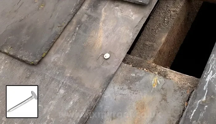 Repeat steps 9-11 for remaining slates, using the lead tag method for the final slate if necessary.