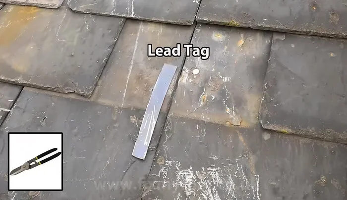 Repeat steps 9-11 for remaining slates, using the lead tag method for the final slate if necessary.