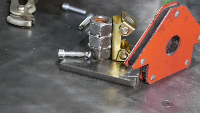 Flip the body and weld the legs more securely for durability.