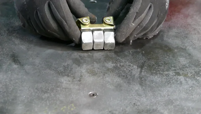 Flip the body and weld the legs more securely for durability.