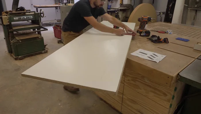 Place remesh inside the mold, then pour and screed the concrete.