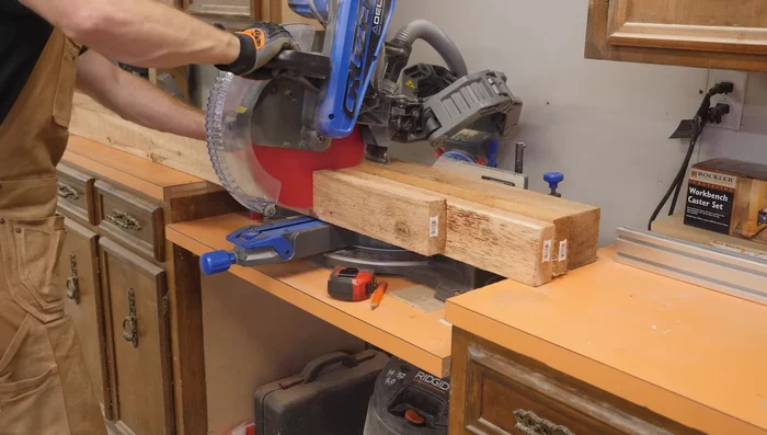 Assemble the bar frame using pocket hole screws; pre-drill for added strength.