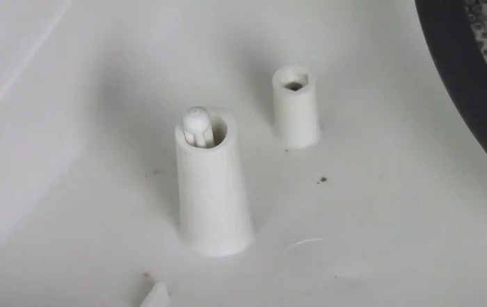 Pull the sensor out and set it aside.