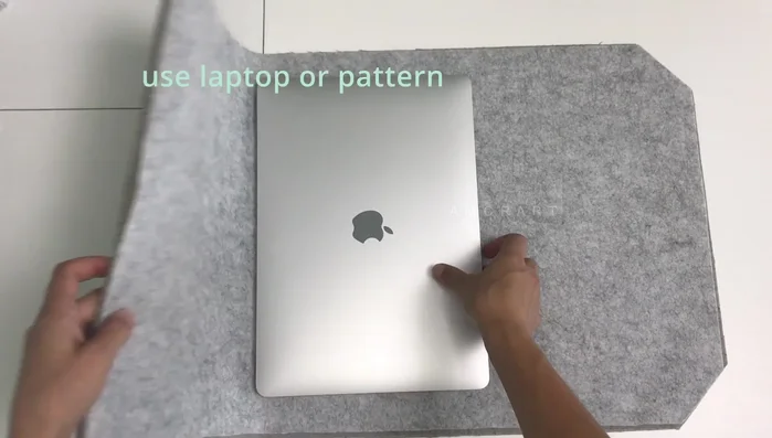 Check the fit using laptop/tablet.