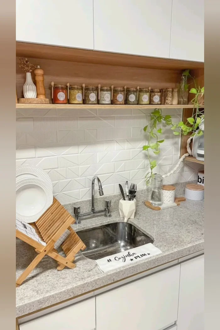 Keep it clean and organized: Regularly clean and organize items to maintain a functional and visually appealing kitchen.