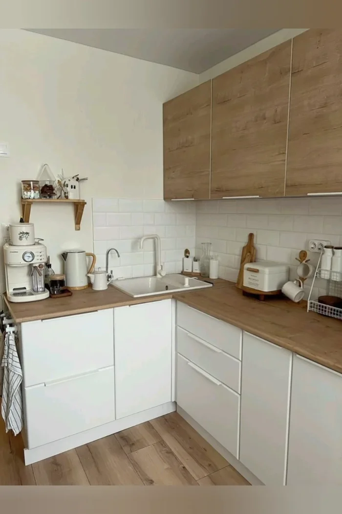 Use lighting to highlight décor: Incorporate small lamps or under-cabinet lighting to highlight decorative items and create an inviting atmosphere.