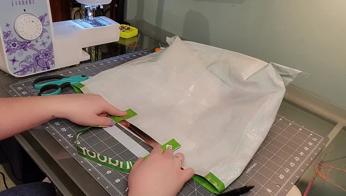 Repeat the handle attachment process for the other side.