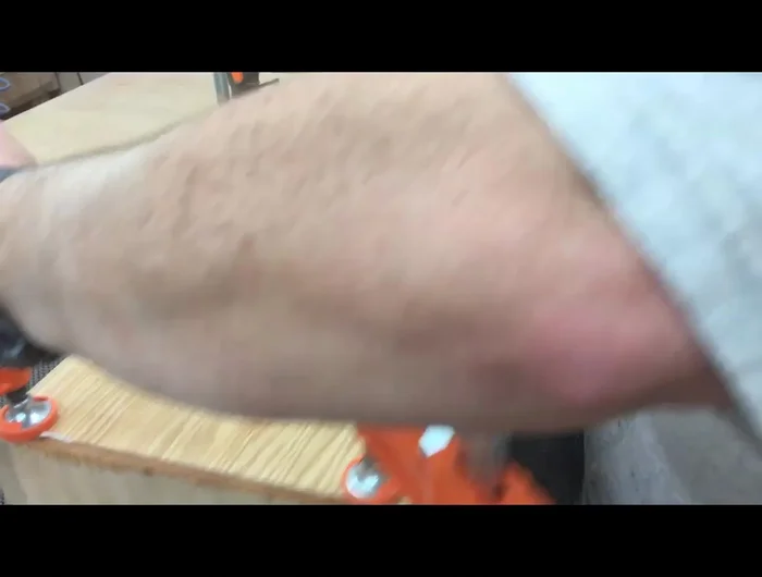 Create a large sanding block to sand the lid and body flush for a tight fit.