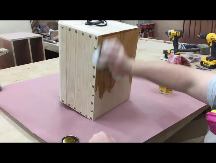 Install the hasp using CA glue and accelerator for temporary positioning before screwing.