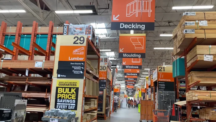 Protect your floor with a plastic roll before starting any work.