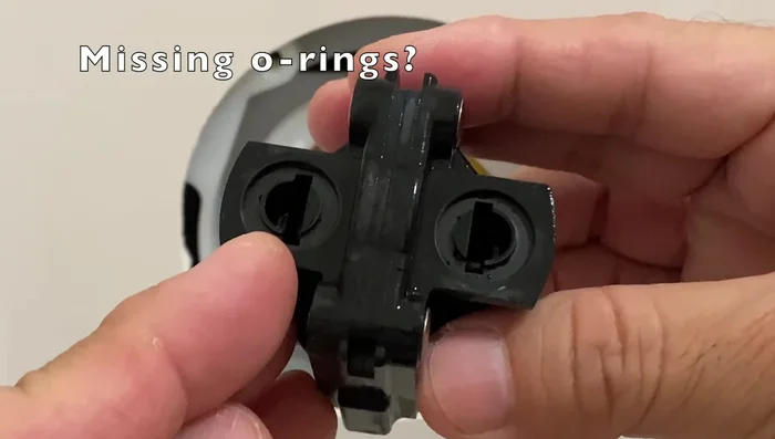 Use the Kohler repair kit (GP 876851) to replace the O-rings and pressure balancing unit.