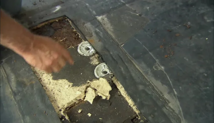 Cut a replacement piece of high-density fiberboard to match the measurements, using another piece of substrate as a guide to avoid cutting through.