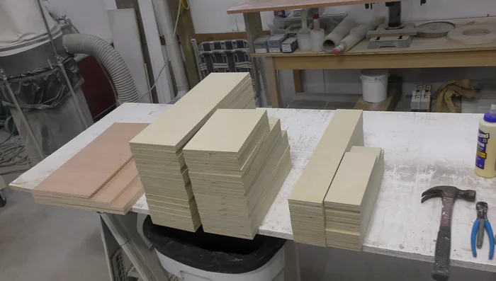 Fill nail holes and seams with spackling, sand smooth.